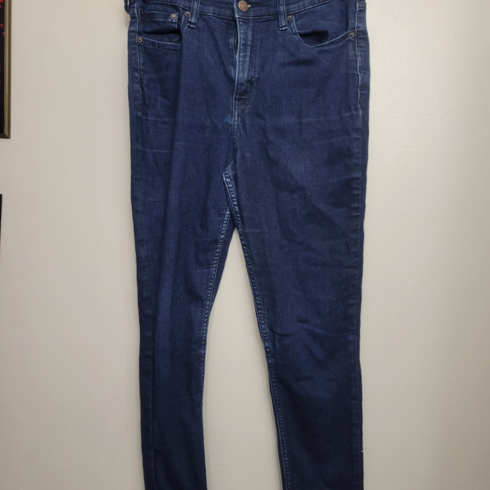 Calvin Klein high rise skinny jeans sz 31